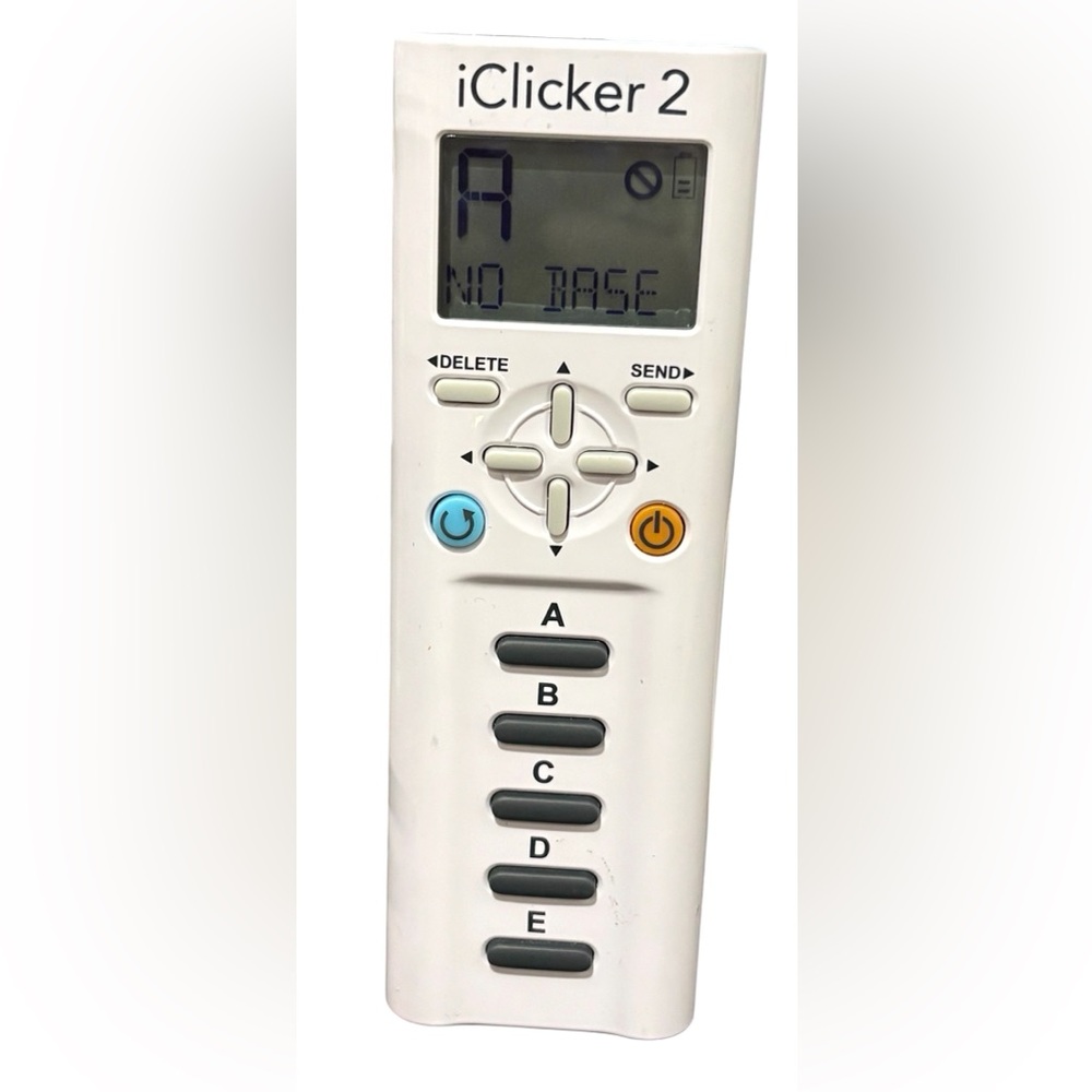 iClicker 2 Student Remote Response
Device Tested Working